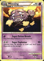 Weezing 38/95 Rare Call of Legends Pokemon Near Mint
