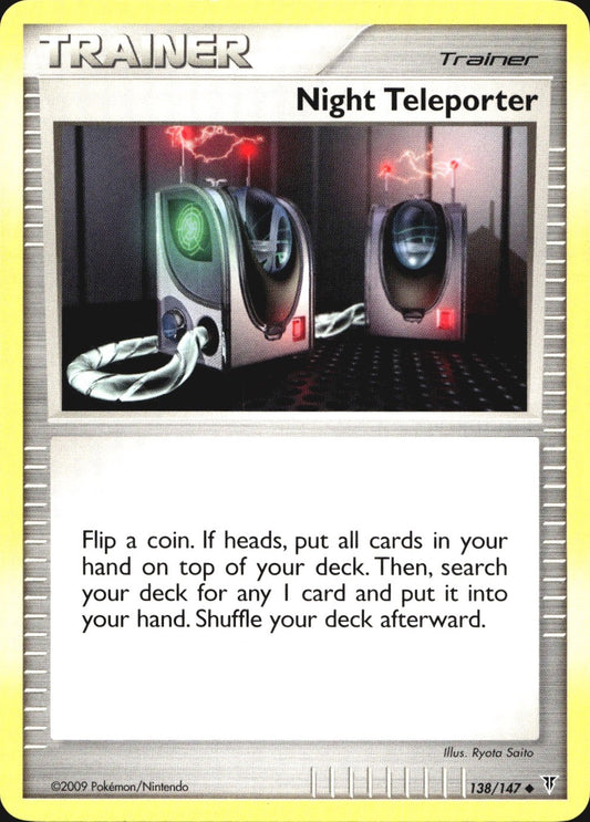 Night Teleporter 138/147 Uncommon Supreme Victors Pokemon Near Mint