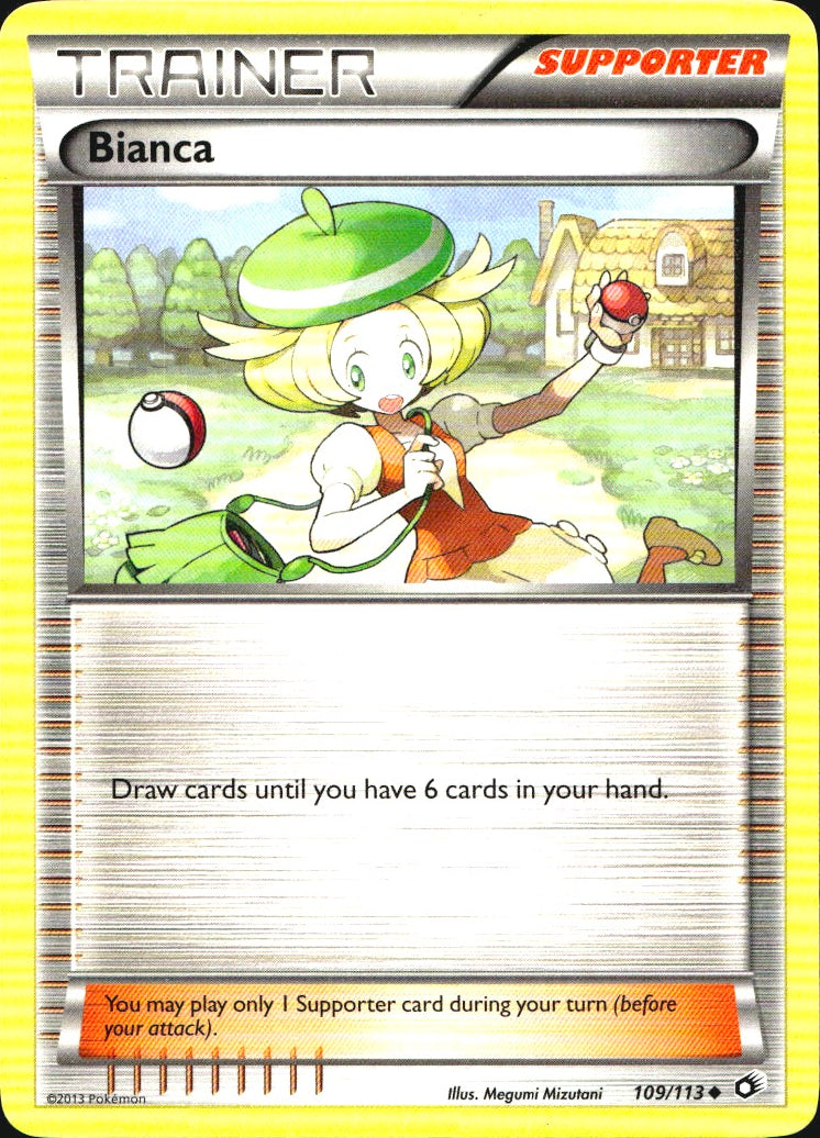 Bianca 109/113 Uncommon Legendary Treasures Pokemon Near Mint