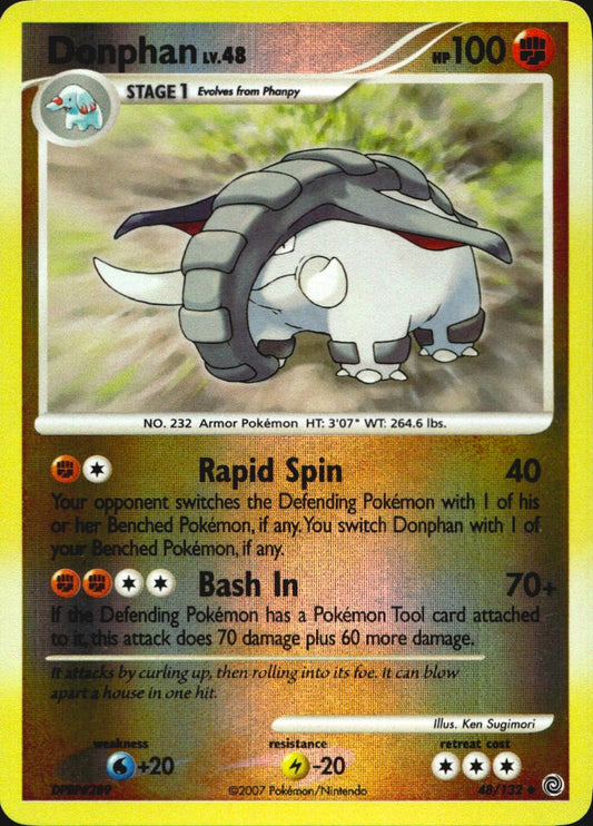 Donphan 48/132 Uncommon Secret Wonders Pokemon Reverse Holo Near Mint