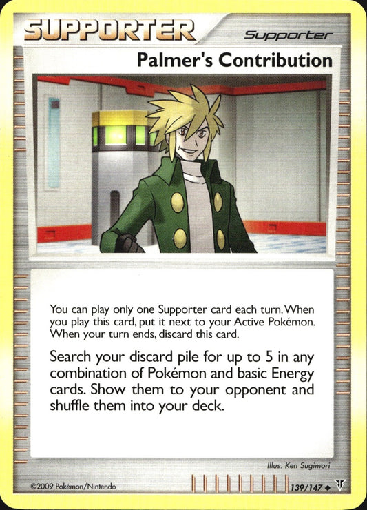 Palmer's Contribution 139/147 Uncommon Supreme Victors Pokemon Near Mint