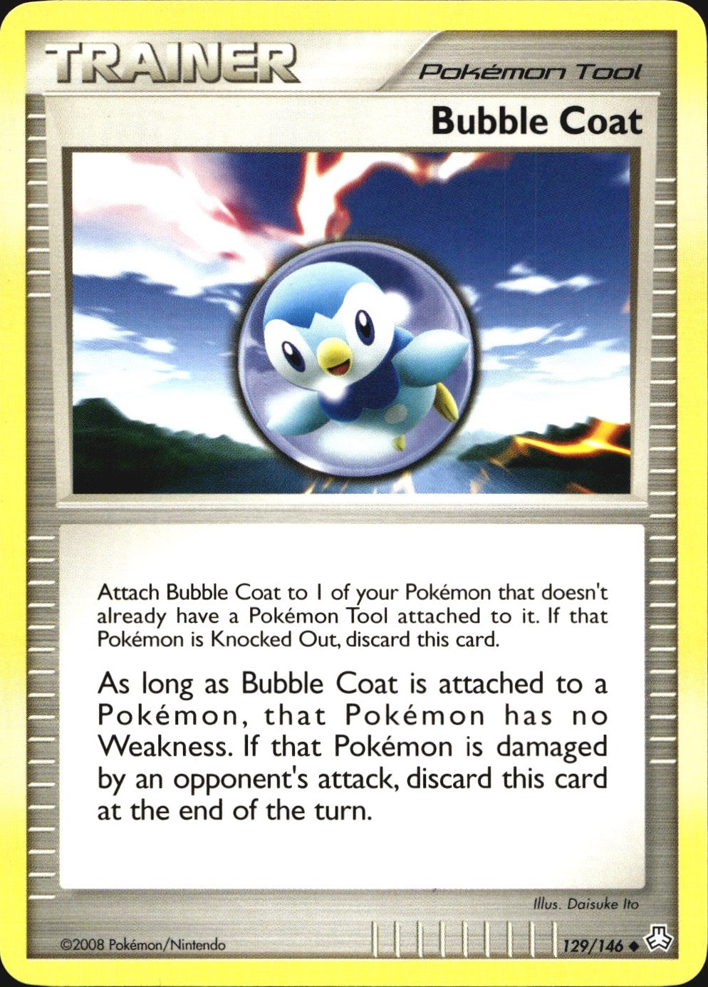 Bubble Coat 129/146 Uncommon Legends Awakened Pokemon Near Mint