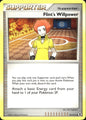 Flint's Willpower 91/111 Uncommon Rising Rivals Pokemon Near Mint