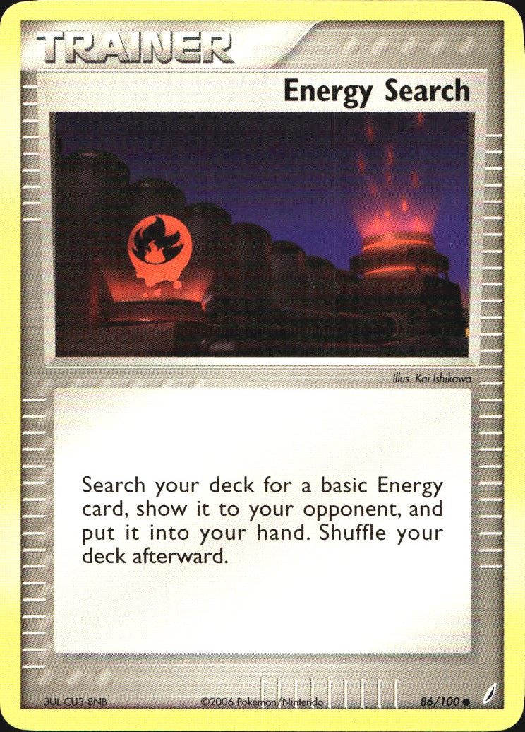 Energy Search 94/115 Common Unseen Forces Pokemon Near Mint