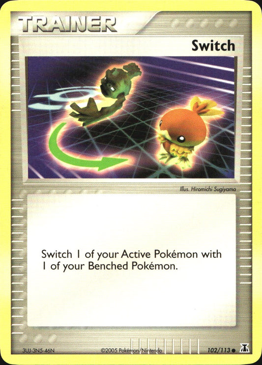 Switch 102/113 Common Delta Species Pokemon Near Mint