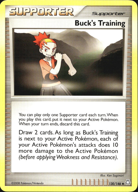 Buck's Training 130/146 Uncommon Legends Awakened Pokemon Near Mint