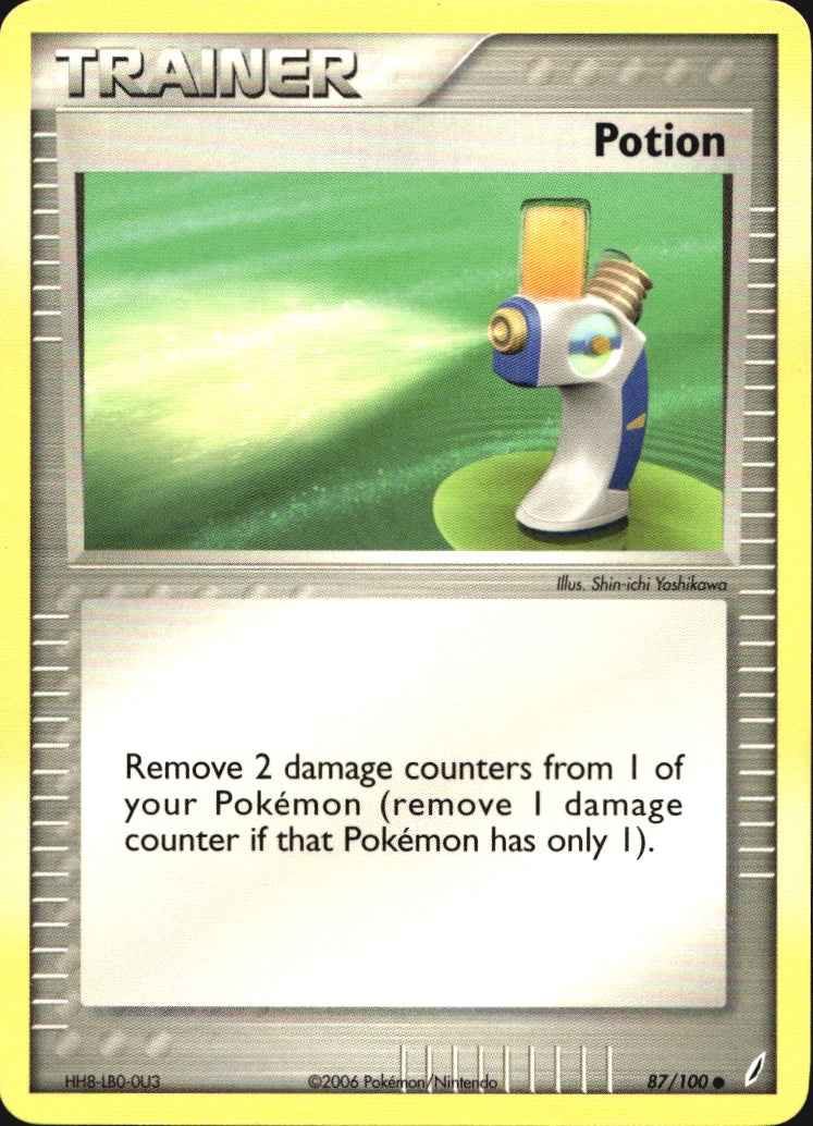 Potion 87/100 Common Crystal Guardians Pokemon Near Mint