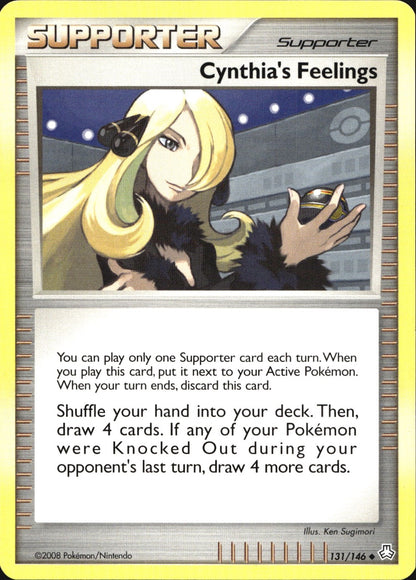 Cynthia's Feelings 131/146 Uncommon Legends Awakened Pokemon Near Mint