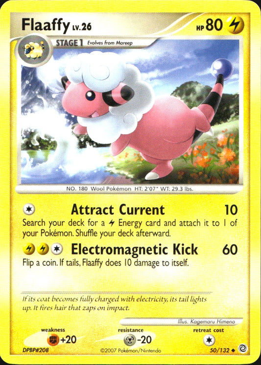 Flaaffy 50/132 Uncommon Secret Wonders Pokemon Near Mint