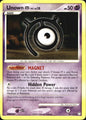 Unown [M] 66/123 Uncommon Mysterious Treasures Pokemon Near Mint