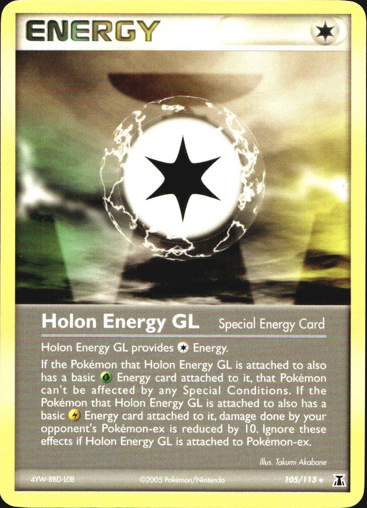 Holon Energy GL 105/113 Rare Delta Species Pokemon Near Mint