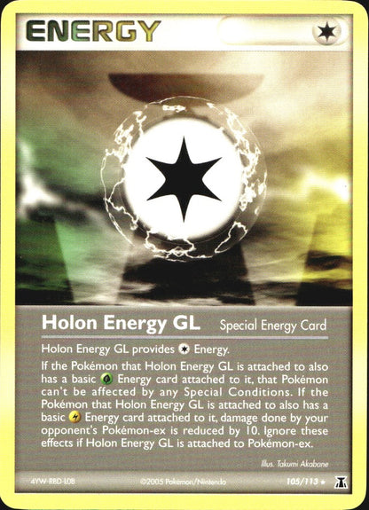 Holon Energy GL 105/113 Rare Delta Species Pokemon Near Mint