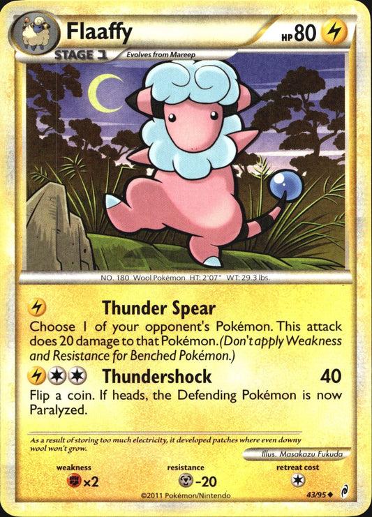 Flaaffy 43/95 Uncommon Call of Legends Pokemon Near Mint