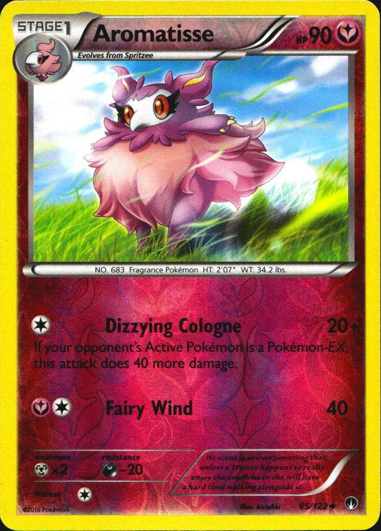 Aromatisse 85/122 Uncommon BREAKpoint Pokemon Reverse Holo Near Mint