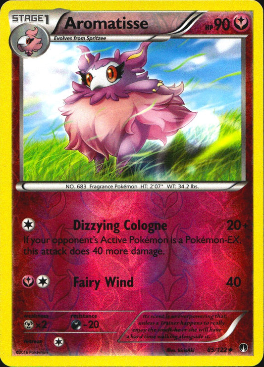 Aromatisse 85/122 Uncommon BREAKpoint Pokemon Reverse Holo Near Mint