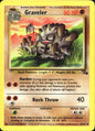 Graveler 37/62 Uncommon Fossil Pokemon Near Mint