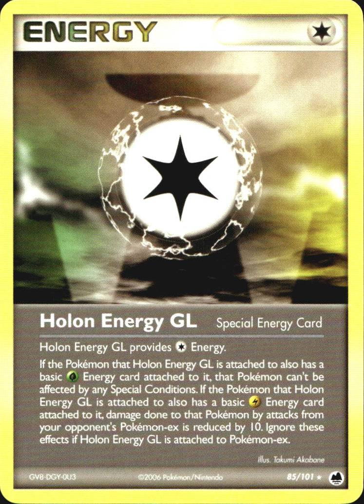 Holon Energy GL 85/101 Rare Dragon Frontiers Pokemon Near Mint