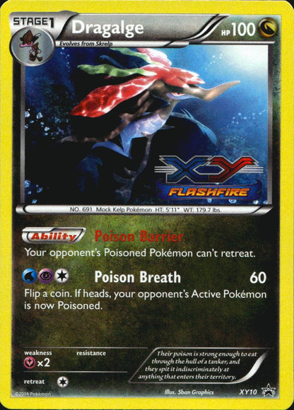 Dragalge XY10 Promo XY Black Star Promos Pokemon Near Mint