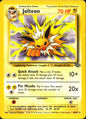 Jolteon 20/64 Rare Jungle Pokemon Near Mint