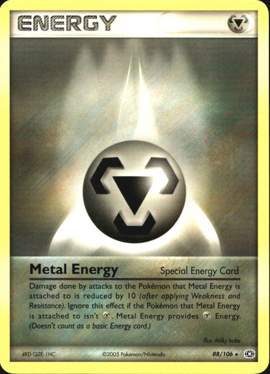 Metal Energy 88/106 Rare Emerald Pokemon Near Mint