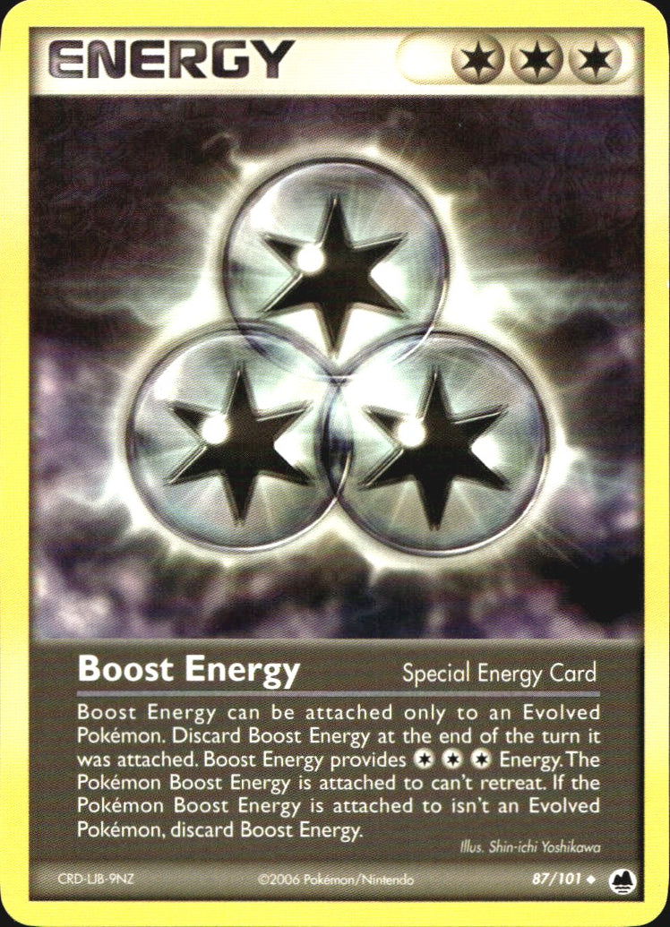 Boost Energy 87/101 Uncommon Dragon Frontiers Pokemon Near Mint