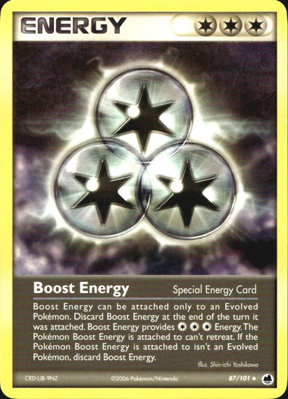 Boost Energy 87/101 Uncommon Dragon Frontiers Pokemon Near Mint
