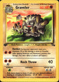 Graveler 37/62 Uncommon Fossil Pokemon 1st Edition Near Mint