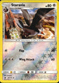 Staravia 82/111 Uncommon Crimson Invasion Pokemon Reverse Holo Near Mint