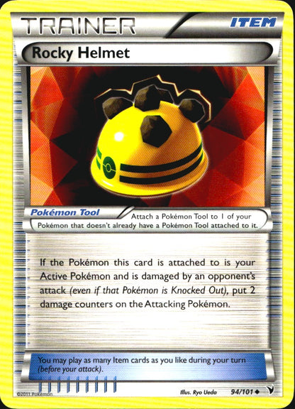Rocky Helmet 94/101 Uncommon Noble Victories Pokemon Near Mint