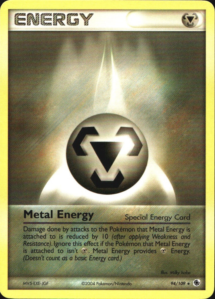Metal Energy 94/109 Rare Ruby & Sapphire Pokemon Near Mint