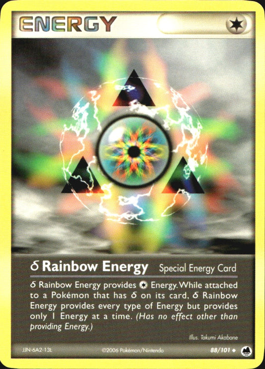 Rainbow Energy 88/101 Uncommon Dragon Frontiers Pokemon Near Mint