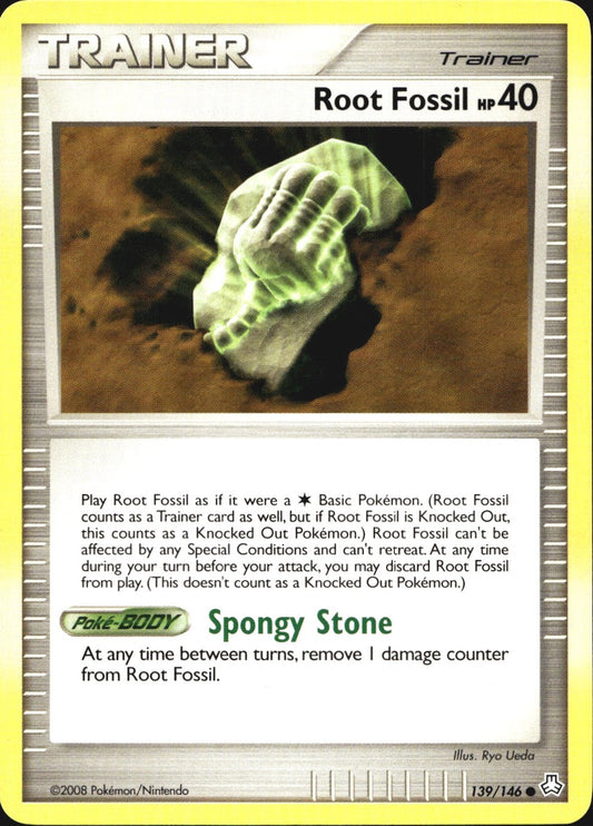 Root Fossil 139/146 Common Legends Awakened Pokemon Near Mint