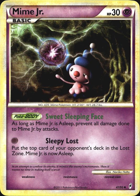 Mime Jr. 47/95 Uncommon Call of Legends Pokemon Near Mint
