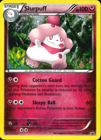 Slurpuff XY15 Promo Cosmos Holo XY Black Star Promos Pokemon Near Mint