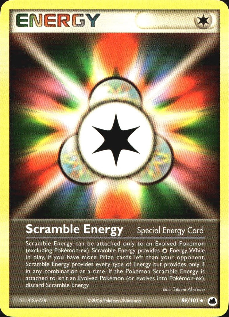 Scramble Energy 89/101 Uncommon Dragon Frontiers Pokemon Near Mint
