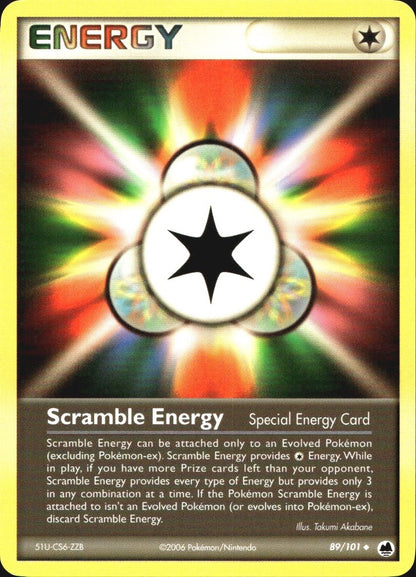 Scramble Energy 89/101 Uncommon Dragon Frontiers Pokemon Near Mint