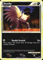 Stunky 69/90 Common HGSS Undaunted Pokemon Near Mint