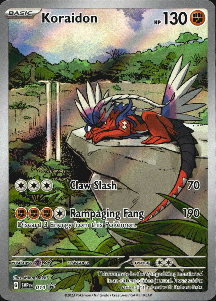 Koraidon 014 Promo Scarlet & Violet Pokemon Near Mint