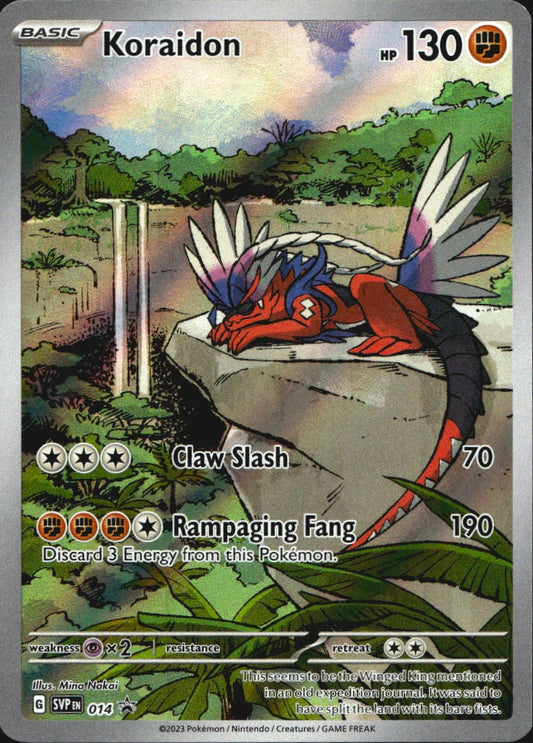 Koraidon 014 Promo Scarlet & Violet Pokemon Near Mint