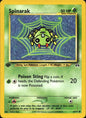 Spinarak 64/75 Common Neo Discovery Pokemon 1st Edition Near Mint
