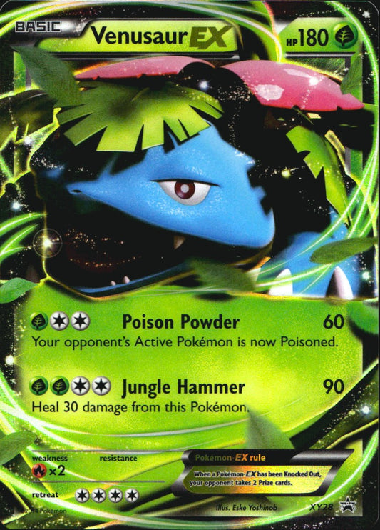 Venusaur EX XY28 Promo XY Black Star Promos Pokemon Near Mint