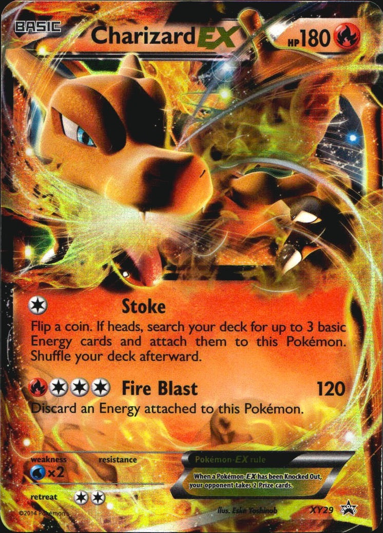 Charizard EX XY29 Promo XY Black Star Promos Pokemon Near Mint