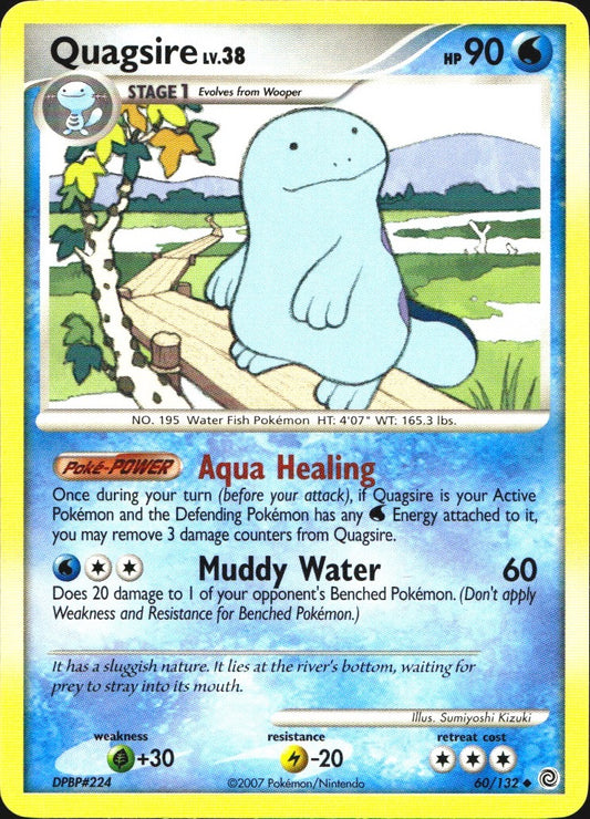 Quagsire 60/132 Uncommon Secret Wonders Pokemon Near Mint
