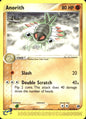Anorith 28/100 Uncommon Sandstorm Pokemon Near Mint