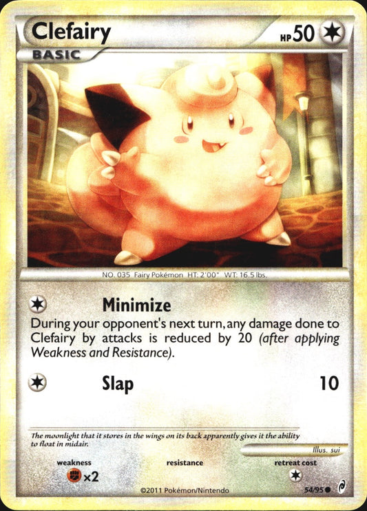 Clefairy 54/95 Common Call of Legends Pokemon Near Mint