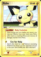 Pichu 21/108 Rare Power Keepers Pokemon Near Mint
