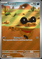 Sandile 135/086 Illustration Rare Black Bolt Pokemon Near Mint