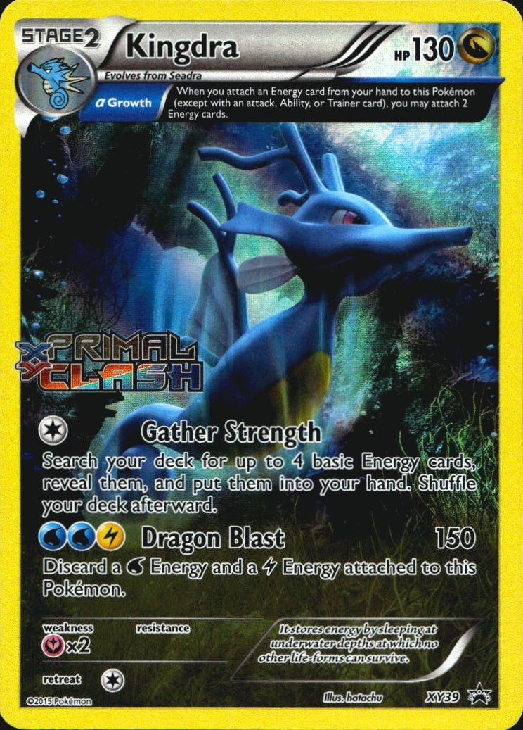 Kingdra XY39 Promo XY Black Star Promos Pokemon Near Mint