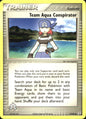 Team Aqua Conspirator 77/95 Uncommon Team Magma vs Team Aqua Pokemon Near Mint