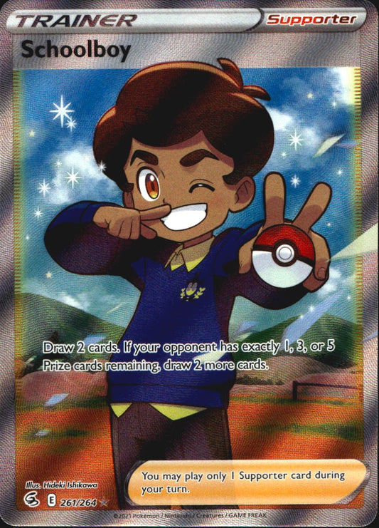 Schoolboy 261/264 Rare Ultra Fusion Strike Pokemon Near Mint